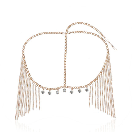 Hair Accessories Female Hair With Long Tassel Head Chain - Royalessencelux