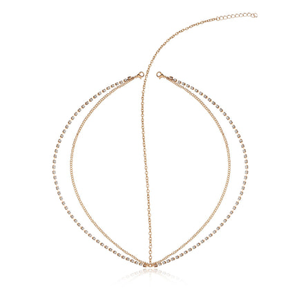 Jewelry European And American Style Popular Beaded Auspicious Pearl Tassel Headband Hair Accessories - Royalessencelux