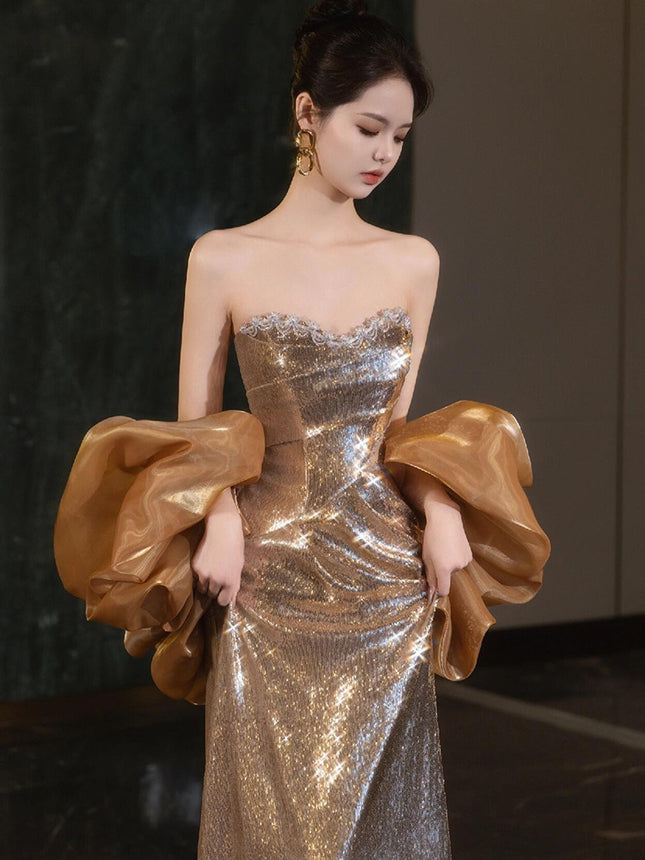 Niche Banquet Temperament Evening Dress - Royalessencelux