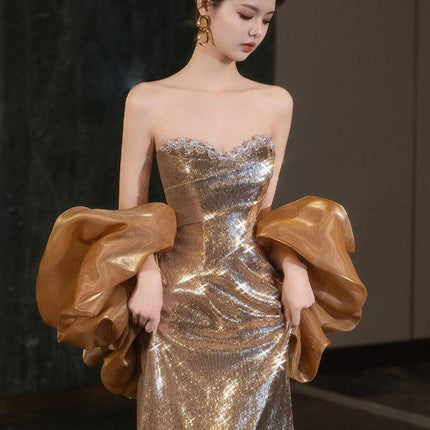 Niche Banquet Temperament Evening Dress - Royalessencelux
