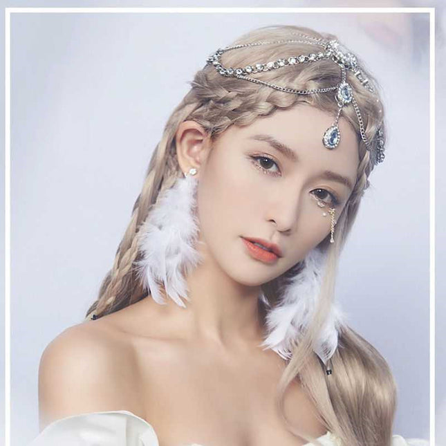 New Style Headwear Hair Accessories Female Super Fairy Adult Ethnic Style Head Chain - Royalessencelux