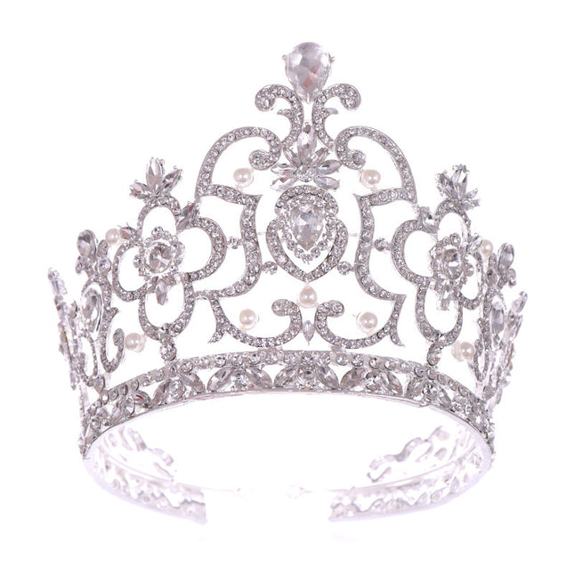 Crystal Crown Catwalk Show Headwear - Royalessencelux