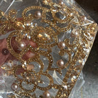 Golden champagne diamonds