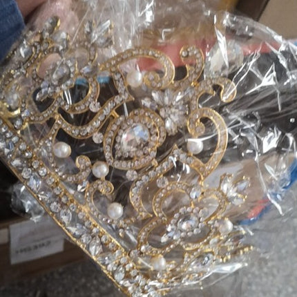 Crystal Crown Catwalk Show Headwear - Royalessencelux