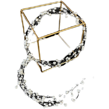 Bridal Headdress Handmade Pearl Fairy Hairband Super Fairy - Royalessencelux