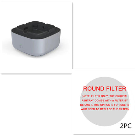 Smoke Removal Air Purification Ashtray Anion Purification Practical Automatic Purifier Ashtray Portable Gadgets For Car Ashtray - Royalessencelux