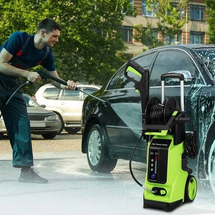 High Pressure Cleaning Machine Green - Royalessencelux