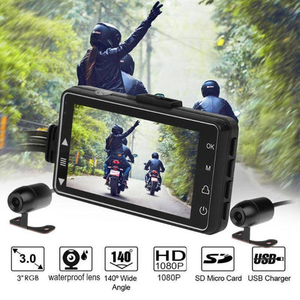 Motorcycle HD Driving Recorder - Royalessencelux
