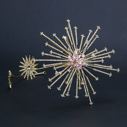 Bridal Rhinestone Headband Hairband Wedding Wedding Hair Accessories - Royalessencelux