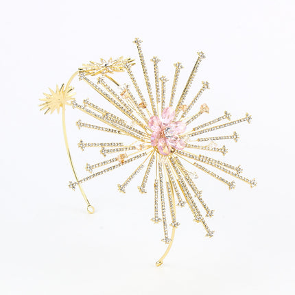 Bridal Rhinestone Headband Hairband Wedding Wedding Hair Accessories - Royalessencelux