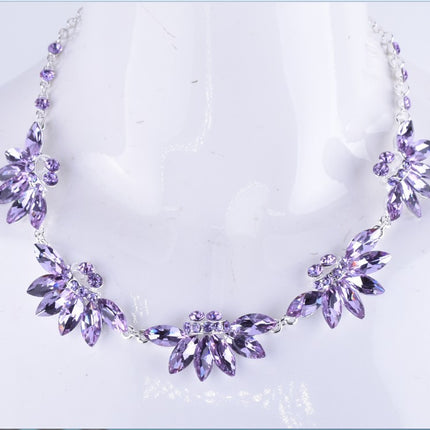 Alloy Crystal Flowers Wedding Bridal Hair Ornaments - Royalessencelux