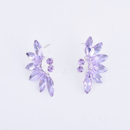 Alloy Crystal Flowers Wedding Bridal Hair Ornaments - Royalessencelux