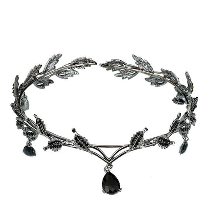 Rhinestone Hair Accessories Forehead Ornament Forehead Diamond Birthday Crown - Royalessencelux