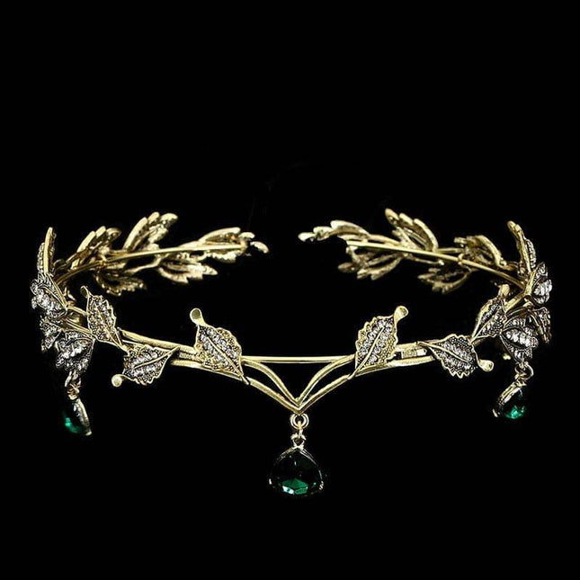 Rhinestone Hair Accessories Forehead Ornament Forehead Diamond Birthday Crown - Royalessencelux