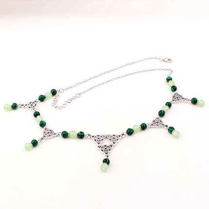 Witchcraft Irish Knot Chain Pagan Peacock Lvzhu - Royalessencelux