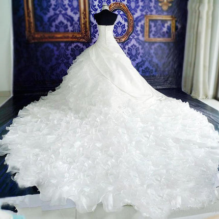 Wedding Dress Wholesale High-end Dress With Big Tail - Royalessencelux