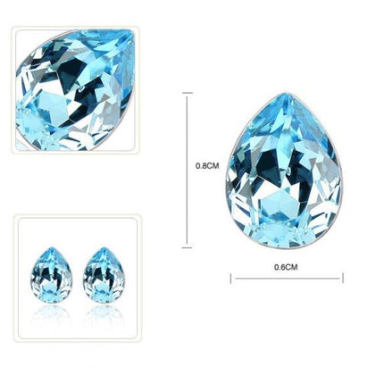 Creative Alloy Jewelry Set Necklace Ear Pin Bracelet - Royalessencelux