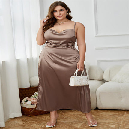 Plus Size Sling Dress Dress - Royalessencelux