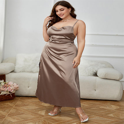 Plus Size Sling Dress Dress - Royalessencelux