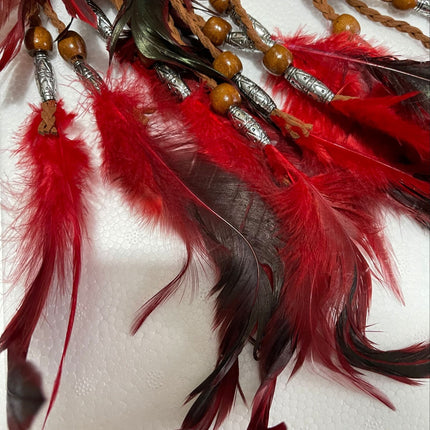 Women's Boho Fashion Feather Headband Ornament - Royalessencelux