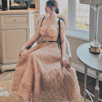 Tall And Slim Drawstring Dress - Royalessencelux