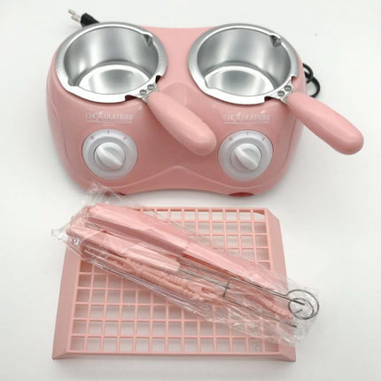 Double Furnace Electric Heating Chocolate Melting Pot Melting Furnace Diy Handmade Soap Essential Oil Soap Melting Furnace Melting Pot Factory Direct Sales - Royalessencelux