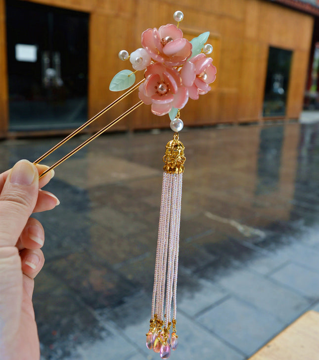 Handmade Hanfu Hairpin Hairpin Ancient Style Headdress - Royalessencelux