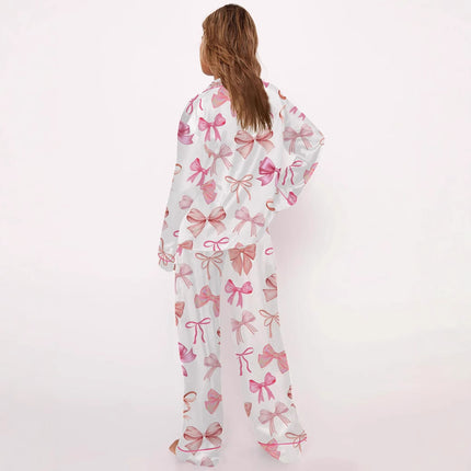 Printed Cute Pajamas Suit Long-sleeve Suit Suit Ladies - Royalessencelux