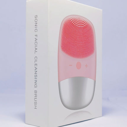 Mini Silicone Electric Face Cleansing Brush Electric Facial Cleanser Facial Cleansing Brush Skin Massager Skin Care Tools - Royalessencelux