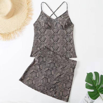 Conservative Artistic Color Split Women's Swimsuit - Royalessencelux