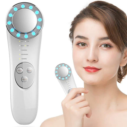 Facial Massager Skin Care Tools 7 In 1 Face Lifting Machine Galvanic Facial Machine Face Tightening Machine For Skin High Frequency Facial Machine - Royalessencelux