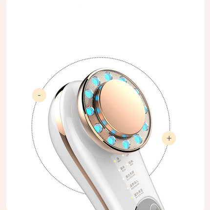 Facial Massager Skin Care Tools 7 In 1 Face Lifting Machine Galvanic Facial Machine Face Tightening Machine For Skin High Frequency Facial Machine - Royalessencelux