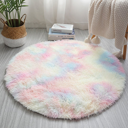 Nordic Living Room Carpet Tie-dye Sofa Coffee Table Mat Home Bedroom Bedside Blanket - Royalessencelux