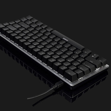 Black AK33rgb mechanical keyboard game keyboard desktop notebook full key no rush to eat chicken artifact keyboard - Royalessencelux
