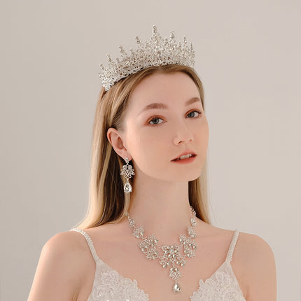 Light Luxury Socialite Style Hair Accessories Wedding Dress Headdress - Royalessencelux