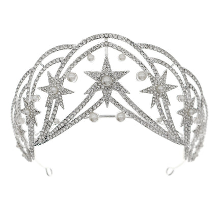 Light Luxury Socialite Style Hair Accessories Wedding Dress Headdress - Royalessencelux
