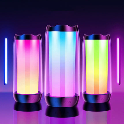 Atmospheric Ambient Light Gaming House Desktop Computer Romantic Room Smart Bluetooth Speaker - Royalessencelux