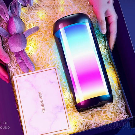 Atmospheric Ambient Light Gaming House Desktop Computer Romantic Room Smart Bluetooth Speaker - Royalessencelux