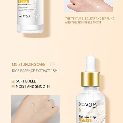 Puree Skin Rejuvenation Moisturizing Six-piece Set Hydrating Skin Care Products - Royalessencelux