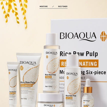 Puree Skin Rejuvenation Moisturizing Six-piece Set Hydrating Skin Care Products - Royalessencelux