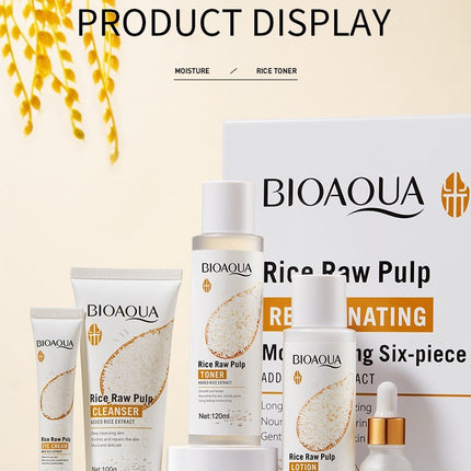 Puree Skin Rejuvenation Moisturizing Six-piece Set Hydrating Skin Care Products - Royalessencelux
