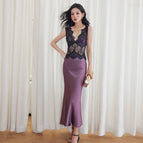 Sleeveless Purple / L