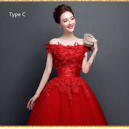 Lace upscale wedding evening dress - Royalessencelux