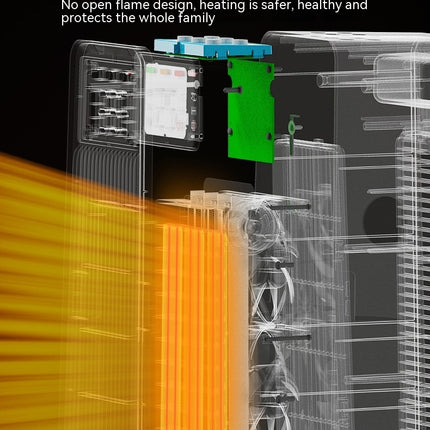 Small Air Conditioner Warm Feet Warm Hand Electric - Royalessencelux