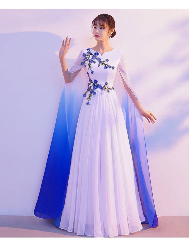 Choral Dress Red Song Competition Art Examination - Royalessencelux