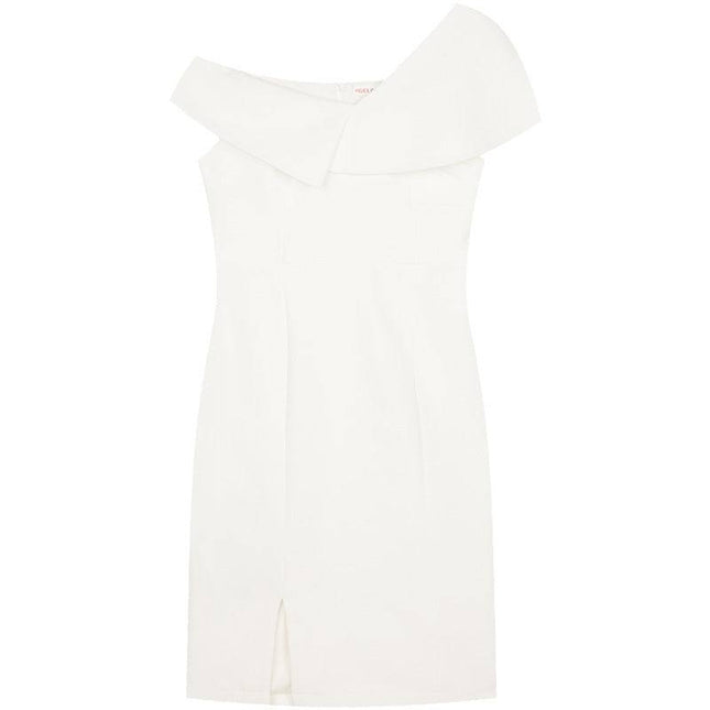 Split white dress dress - Royalessencelux