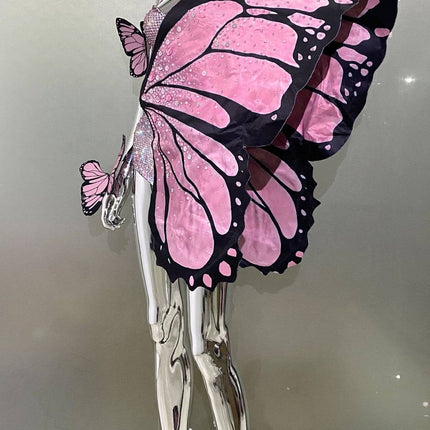 Net Yarn Stretch Thin Latin Dance Skirt Dress - Royalessencelux