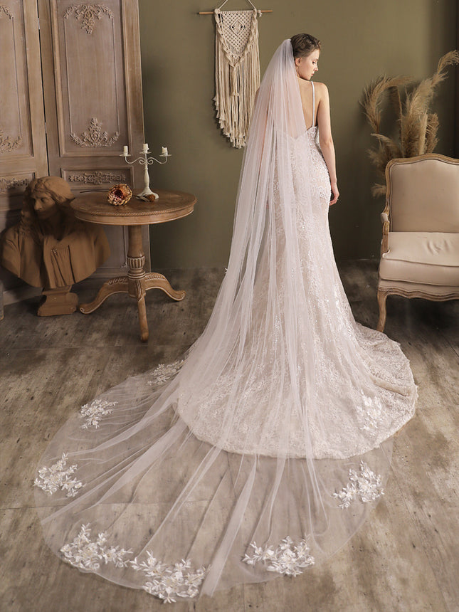 Super Fairy Long Lace Flower Trailing Church - Royalessencelux