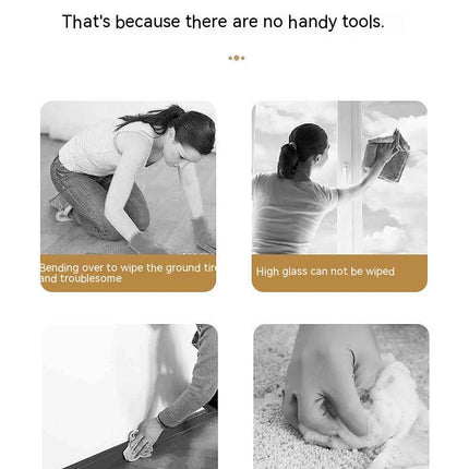 Electric Scrubber Cleaning Wall Long Handle Elbow Telescopic Multifunction Cleaning Brush - Royalessencelux