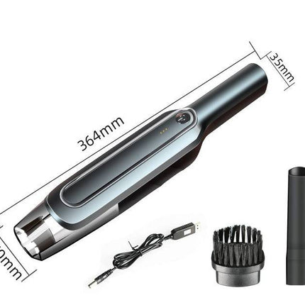 Cordless Handheld Vacuum Cleaner Suction Rechargeable Dust Collector Dry Wet Portable Dust Cleaner for Home Car - Royalessencelux